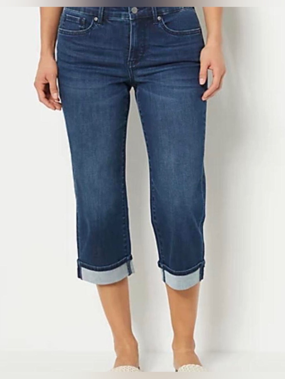 Banana Republic Stretch Cuffed Jean Capris